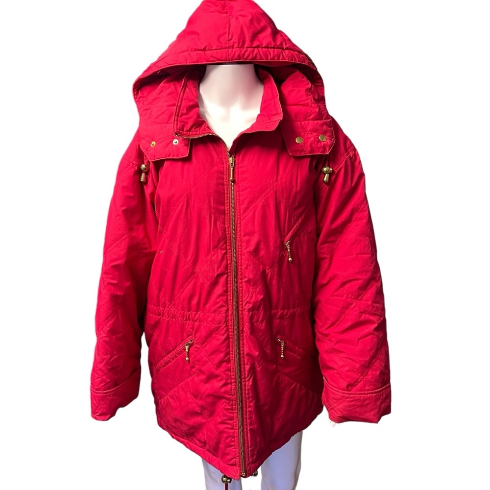 Vintage Basic Editions - Womens Down Winter Coat Sz LG